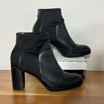 Adrienne Vittadini  Ankle Boots Women's Size 8 M Black Booties Heels Shoes Photo 0