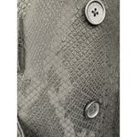 Altuzarra  Target Black Textured Double Breasted Trench Coat 20th Anniversary S Photo 4