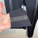 Athleta Womens Mid Rise Flat Iron Tux Leggings Black Moto Zip Pockets Stretch XS Photo 4