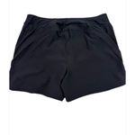 Lands’ End Black Swim Shorts Size 16 Photo 1