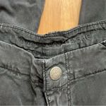 American Eagle Super High Rise Baggy Wide Leg Pants Black Size 4 Regular Photo 2