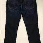 American Eagle  Outfitters Womens Cropped Distressed Jeans Size 6 Low Rise Photo 6