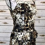 Alberto Makali Rare 80’s Leopard Lace Bodycon Dress Photo 4