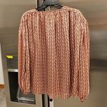 Maje 💕 Lolivate Floral-Print Satin Blouse Mini Fleurs Print Size 2 = Medium NWT Photo 11