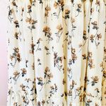 Jessakae Yellow, Brown & Green Floral Smocked Tiered Dress. Size XL Photo 2