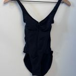 SKIMS NEW ZIP FRONT SEAMLESS SCULPT BRIEF BODYSUIT ONYX M Photo 4