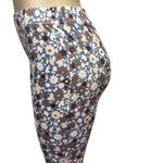 Daisy Del Sol Floral Flare Bell Bottom Pull On Legging Pants High Rise Womens S Gray Photo 5