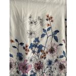 Lascana Women's 6 White Floral Blouse Cottagecore Feminine 3/4 Sleeve Fairy Black Photo 3