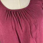 Ariat  Burgundy Long Sleeve Top with‎ Lace Trim Womens Size M Photo 5