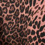 Traffic People Wrap Skirt Leopard Print XL Animal Pattern Playful Funky Flirty Pink Photo 12
