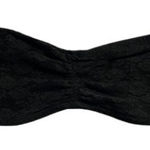 PINK - Victoria's Secret Women's  Lace Bandeau Black Size Medium EUC #5955 Photo 0