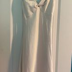 Princess Polly Champagne satin  Mini Dress Photo 1