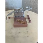 ADORNIA Swarovski Crystal‎ Climber Earrings, Diamonds, Gold, NWT Silver Photo 3