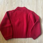 Tibi  Red Sweater Photo 2