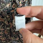 J. Jill Brown Paisley Button Down Lightweight Tunic/Short Dress Long Sleeve K38 Photo 3