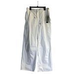 Nili Lotan Lison White Oversized Cargo Pants Size XL NWT Made in USA Photo 2