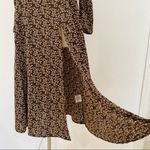 O. P. T. brown floral dress NEW Size 8 Photo 5