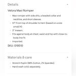 Lilly Pulitzer  Velora Maxi Romper Dress Photo 8