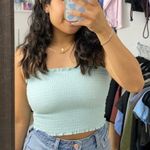 Hollister Baby Blue Tube Top Photo 0