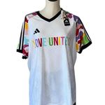 Adidas NWT  Pride Pre-Match Jersey Top Football Soccer  (Plus Size) 1X Photo 5