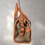 Dooney & Bourke Vintage 80s  All Weather Leather Boston Satchel Bag Made in US Photo 2