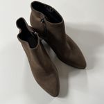 Franco Sarto  Womens Casual Leather Ankle Boots Brown Booties Size  6M Photo 3