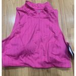 JOY LAB Women’s High Neck Zip Up Sports Bra Pink XXL NWT Photo 1