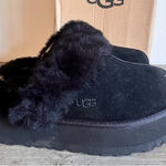 UGG  Disquette Women’s Suede Platform Slip On Shoe Slipper Size 8 #B1489A Photo 0
