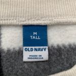 Old Navy  Black and White Checkered Soft Crewneck Sweater  Photo 1
