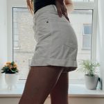 Gap High Waisted White Denim Shorts Photo 3