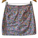 Revolve Seven Wonders Floral Lavender Mini Skirt Purple Size 4 Photo 1