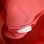 ALC Frank A.L.C. Linen Blend Off The Shoulder Mila Dress Pink 8 Photo 8