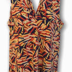 Anne Klein  stretchy sleeveless‎ confetti color top Photo 0