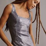 New! Pilcro Sequin Slim Midi Dress Photo 2