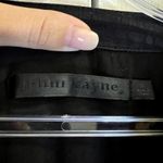 Jenni Kayne Seersucker Shirt Dress Black cotton Size S striped Photo 3