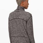 Lululemon Ready to Rulu Fleece Pullover Heathered Black Size 4 Photo 1