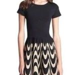 Parker Black Knit pleated dress Photo 0