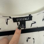 Roz & Ali  Women’s 2X High Heel Novelty Plus Size Top Blouse Photo 1