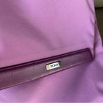 Tumi Nylon Lilac crossbody bag lightweight travel magnetic flap closure preppy Purple Photo 2