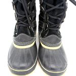 Sorel  Women's Black Joan of Arctic Tall Fur Snow Boots Size 10 Photo 4
