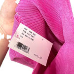 Cushnie et Ochs Pink Ribbed Knit Slash Slit Bandage Skirt Size XS Photo 8