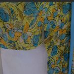 Marsh Landing  Blue & Yellow Floral Open Kimono NEW S Photo 4