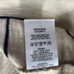 Lou & grey  Striped 3/4 Sleeve Top Womens XS Barely‎ Beige Top Relaxed New Photo 8