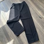 Vintage 1970’s black high waisted wide leg polyester pants made in Japan Size 30 Photo 8