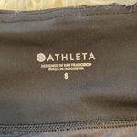 Athleta  Shorts size S inseam 3” waist 30” flat elastic color black small pocket Photo 7