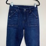 G-Star  RAW Dark Denim Midge Worker High Straight Ankle Jean Sz 30 x 32 Photo 5