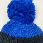 Free People  Cozy Up Pom Beanie blue black NWT Photo 1