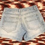 Y2K 90s Grunge Streetwear Carpenter Wide Leg Utility Cargo Shorts Light Wash Low Rise Waist Size 9 Measurement in pics Blue Size M Photo 1