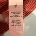 Aerie Drawstring Off Shoulder Oversized Sweater Women’s XS Red/Orange Cozycore Photo 4