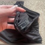 Forever 21 black cropped tube top with ties on the side size medium Photo 2